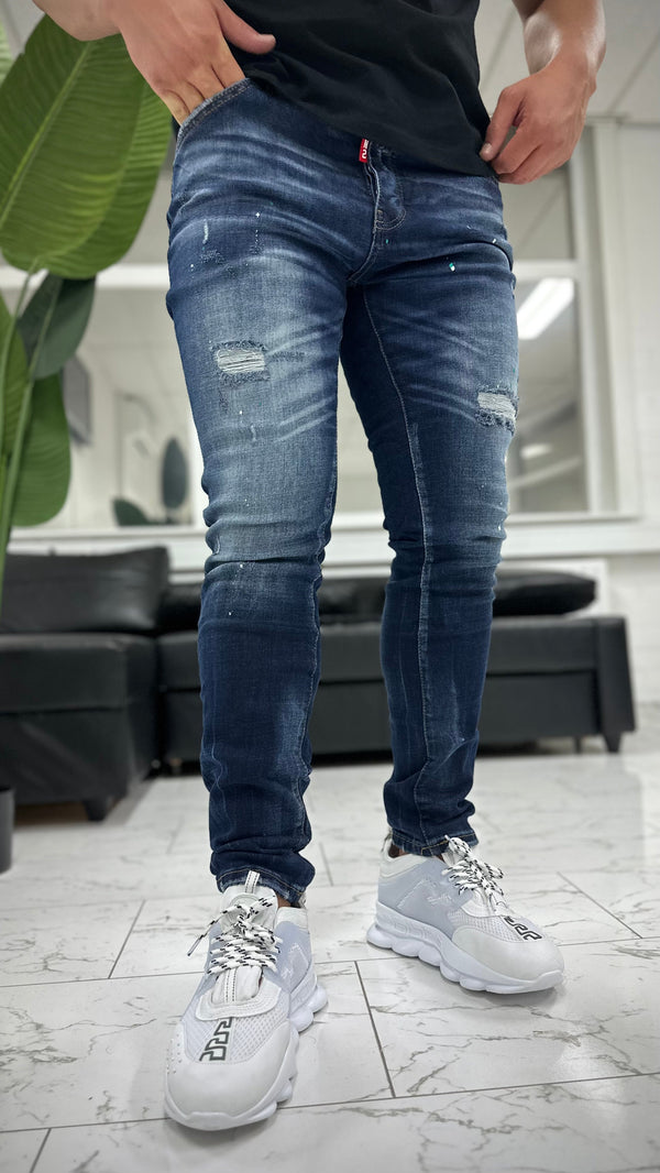 Sander™️ | Jeans Slim Fit Stretch Jeans voor Heren